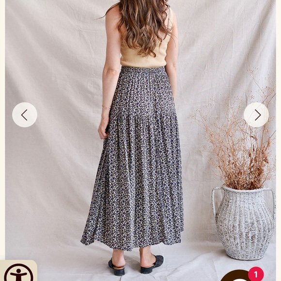 Floral Maxi Skirt - Picture 8 of 8